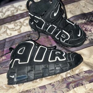 Nike Kids Black and White Air Sneakers